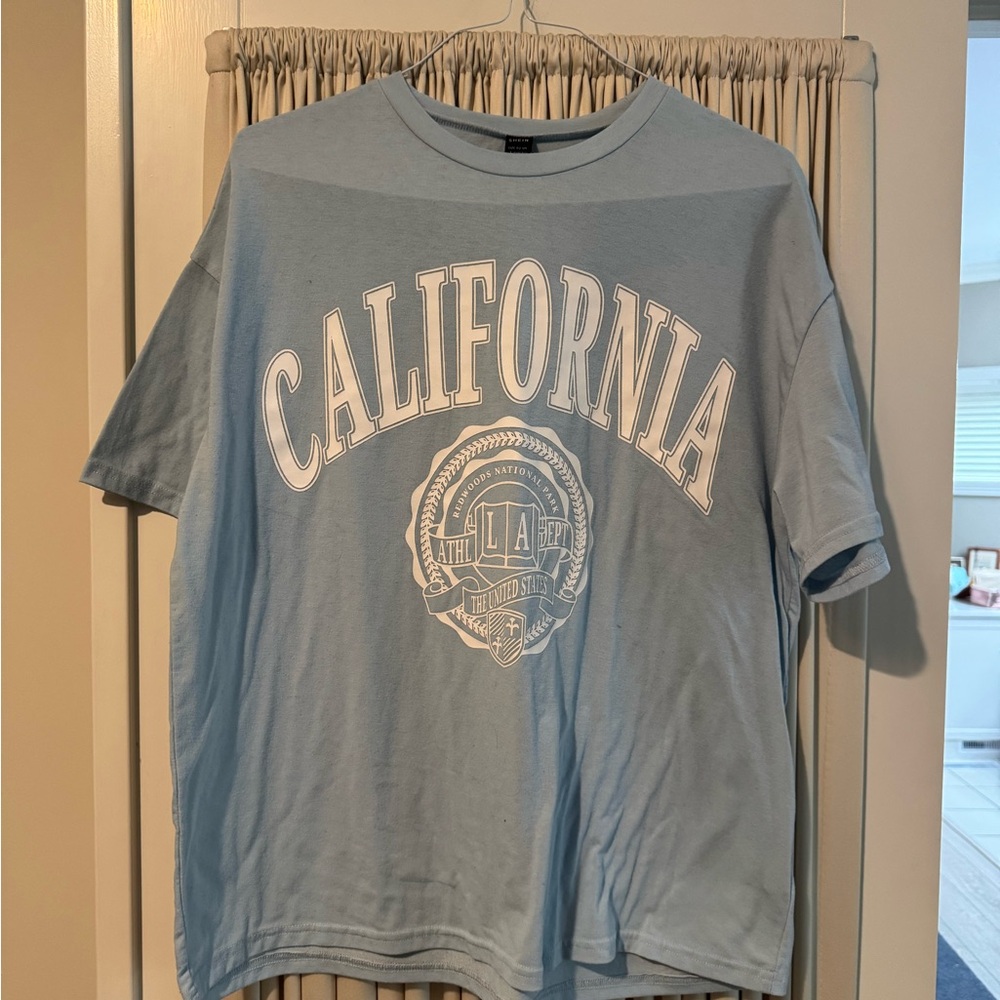 California Graphic T-Shirt - Blue